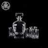 7 Piece Luxury Whiskey Decanter Bar Set With Gift 6 Bar Liquor Scotch Alcohol Glasses