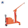 750kg Portable Manual Counter Weight Hydraulic Mobile Floor Crane