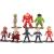 Import 8-9cm Super Heros Action Figure Toy Superman Thor Man PVC Action Figure Collection Models Toy from China