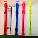 8 holes German style transparent plastic clarinet for sale