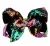 Import 8 inch European Fashion Sequin Bows Grosgrain Hair Bows With Alligator Clips Hairpins from China