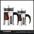 Import 800ML/1200ML glass stainless steel french press tea coffee maker set from China