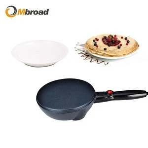 800W Thermostat Control Non-Stick Electric Portable Mini Pancake Crepe Maker