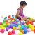 Import 8cm 50pcs Baby plastic  ball toys non toxic tasteless indoor sea ball pool bouncing ball from China