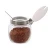 Import 90ml Stainless Steel/Glass Sugar Seasoning Jar BBQ Pepper Salt Shaker Toothpick Holder from China