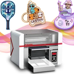 A3 UV printer, UV DTF printer, printing AB glue, varnish, adhesive paper, pendant, trophy, multifunctional UV flatbed printer