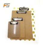 A4/A3 Waterproof Hardware Custom MDF Wooden Clipboard