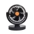 Import AC 360 rotating strong wind air cooling fan dc 12V vehicle car desktop fan from China
