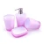 Import Acrylic bathroom accessories set Soap Dish Tumbler Toothbrush holder cup Liquid bottle Wholesale from China