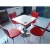 Import acrylic solid surface stone fast food restaurant table and chair design ,restaurant dining table and chair from China
