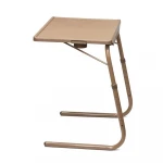Adjustable Folding TV  Tray Table With Cup Holder