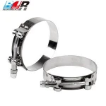 Adjustable Stainless Steel T-Bolt Clamps Intake Tube Automobile Pipes Silicone Hose Clamps