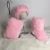 Import Adult Faux Fur Headband/Boots/Bag set from China