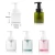 Import Affordable 8oz 250ml Foam pump bottle cosmetic Square color shampoo bottle from China