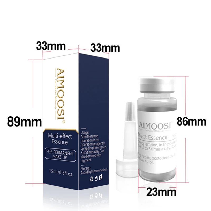Aimoosi Multi-Effect Essence Wholesale Lock Color Fixing Agent Permanent Makeup Microblading Fixed Line Agent Coloring Fluid