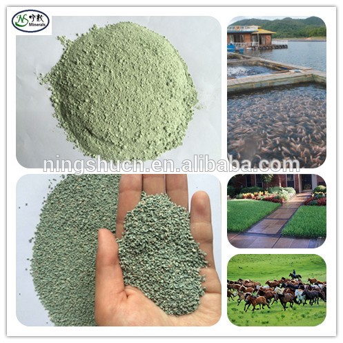 Air Decontamination Natural Zeolite for Golf Course , Sports Field Construction , Fungicide and Maintenance