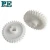 Import  manufacturer plastic machining double spur gear from China