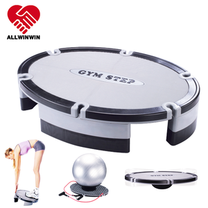 Allwinwin AES02 Aerobic Step - Versatile Stretch Slant Balance Board Exercise Ball Base Workout