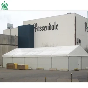 Aluminium Clear Span Warehouse Canopy Tent with PVC Sidewall
