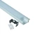 Import Aluminum and pc diffuser extrusion body material recessed aluminum led profile for strips from China