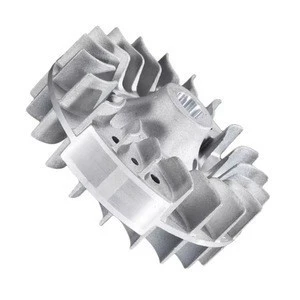 Aluminum Die Casting Washing Machine Parts Rotor Impeller with Magnet