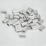 Aluminum Hourglass Swage Sleeve Aluminum Hourglass Sleeves