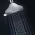 Import Amazing Brush nickel BN anti scald abs spray plastic bathroom abs overhead shower from China
