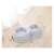 Import Amazon Best Seller Food and Water Plastic Double Pet Dog Bowl from China