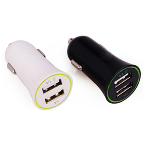 Amazon Hot Sale Type C Double usb Car Charger for Mobile Phone