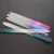 Import Amazon hot selling glass nail file with two-color gradient handle from China