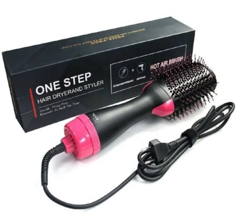 Amazon Hot Selling One Step Hair Dryer And Volumizer Hot Air Brush Secador De Pelo