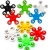 Import Amazon Hot Selling Plastic Bearing Fun Puzzle Spinner Adult Office Stress Relief Childrens Toy Fidget Spinner toy from China