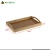 Import Amazon hotel hot OEM custom natural breakfast wooden bamboo serving tray from China