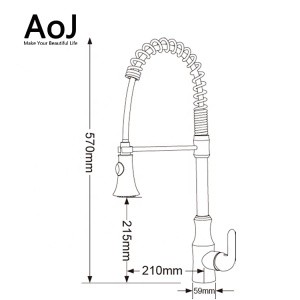 America hot sale pull out kitchen sink faucet upc kitchen faucet