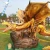 Import amusement dinosaur animatronic dragon model in park from China