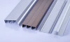 Anodizing Bronze brush matt furniture handle aluminium profile for wardrobe cabinet door turkey