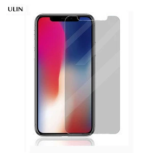 Anti Spy Tempered Glass, Mobile Phone 9H Anti Privacy Film Screen Protector For iPhone X