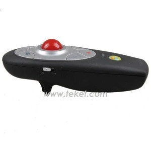 Anyctrl 2.4G RF Wireless Presenter with Trackball. Laser pointer for PPT, Medical device, billboard, Multimedia center.