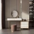 Import Apartment  Bed Room Furniture Modern Makeup Vanity  Console  Dresser Table Mirror from China