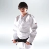 Apparel sportswear martial arts wear Martial Arts White Black Judo Uniform Patent tailoring professional judo players [MOQ1Set]