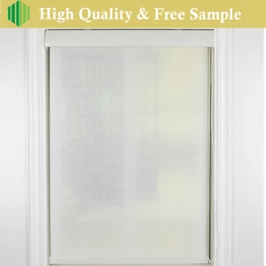 Approve test and hot sell window shade  translucent manual/motorized window blinds
