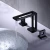 Import Aquacubic New Design CUPC Certified Black 3 Hole Bathroom Basin Faucet from China