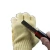 Import Aramid fiber cut resistant palm dotted durable working gloves from China