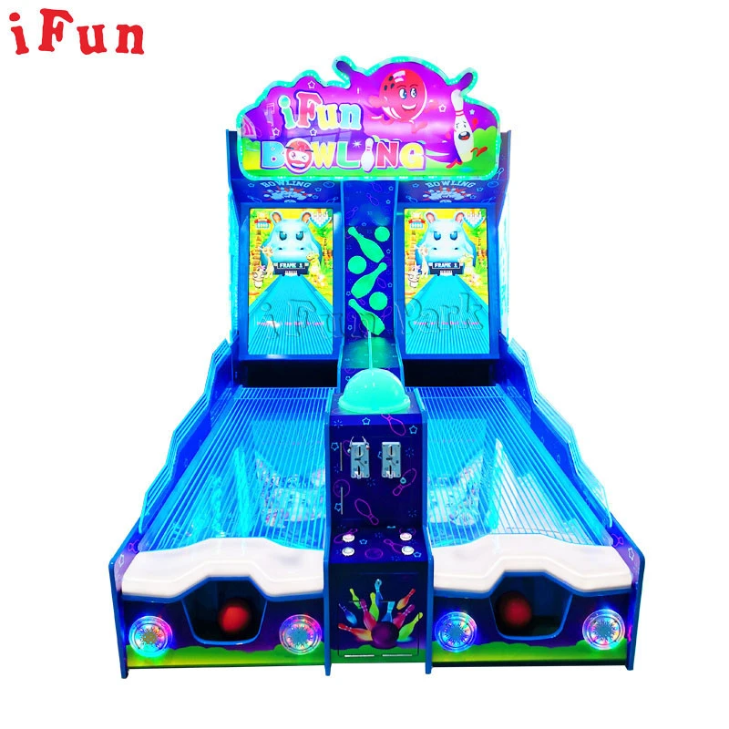 Arcade Simulator Game Forest Bowling Ball Machine Kids Indoor Coin operated bowling Game Cartoon Animal Bowling Machine for Sale