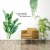 Import Art decoration decals English green plant home sticker living room decoration decal pvc sticker from China