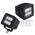 Import Auto Lighting System 18W 6pcs Chips Black Lens Led Working Light With Spot Flood Beam from China