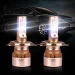 Auto lighting system DIY H4 H7 50W 4000LM led headlamp auto A8 LED car headlight