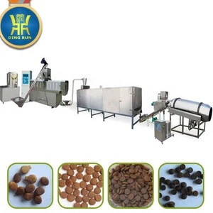 Automatic dry dog cat food pet food processing factory made machinery