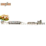 Automatic flour tortilla hydraulic pressing baking cooling stacking machine for sale full production line