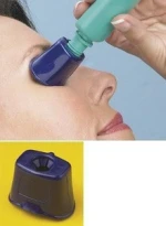 Automatic plastic Eyedrop guider, easy eyedrop guider